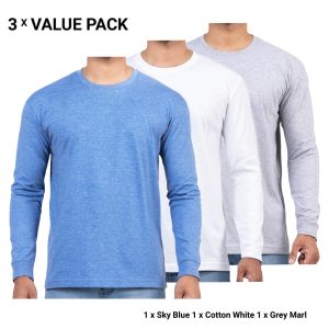 Long Sleeve T-Shirts Bundle Pack 0024