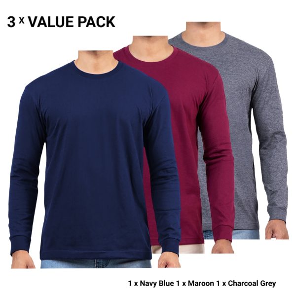 Long Sleeve T-Shirts Bundle Pack 0030