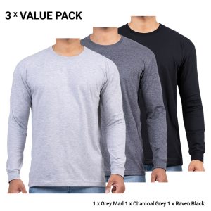Long Sleeve T-Shirts Bundle Pack No-22