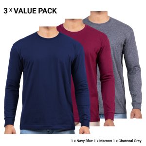 Long Sleeve T-Shirts Bundle Pack No-30