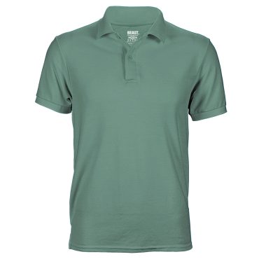 Green Sage Polka Dot Men's Short Sleeve Shirt
