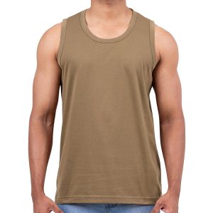 Earth Brown Casual Tank Top
