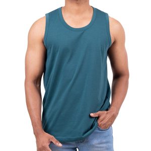 Hunter Green Casual Tank Top