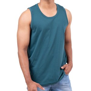 Hunter Green Casual Tank Top