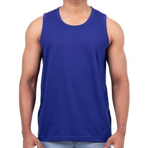Midnight Blue Casual Tank Top