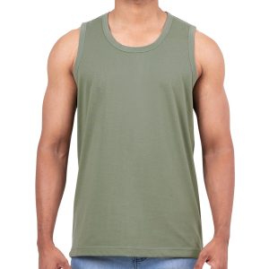 Sage Green Casual Tank Top