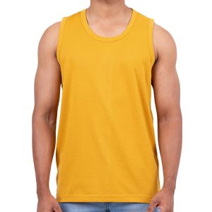Turmeric Yellow Casual Tank Top