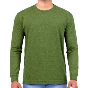 Amazon Green Men's Long Sleeve T Shirt